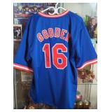 Signed Dwight Gooden NY Mets Style XL Jersey