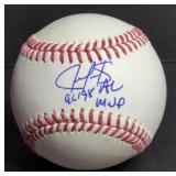 MVP Juan Gonzalez Authentic Signed MLB Baseball