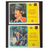 1982-83 OPC Scoring and Assists Leaders Gretzky NM