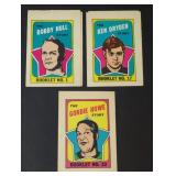 1971-72 OPC Booklets Dryden Hull Howe