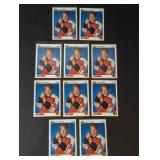 Peter Forsberg RC #64 1991-92 Upper Deck x 10