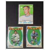 1970-72 Topps Plager Brothers Cards x 3 NM