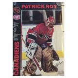 Hand Signed Patrick Roy 22x34' Poster