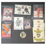 Mixed Lot of Cereal Box Hockey Cards & More