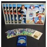 Ltd Ed UD 1991 All-Star Game Sheets & Jays Cards