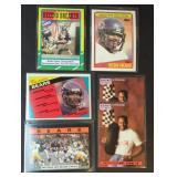 Walter Payton NFL Cards 1980's x 6 NM