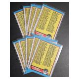 '89-'90 O-Pee-Chee Set #330 Checklist x 10