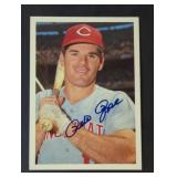 1985 Topps Pete Rose Autographed Card NM