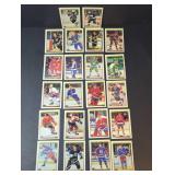 1990-91 Bowman Hat Tricks 22 Card Insert Set
