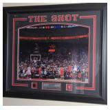 Toronto Raptors 'The Shot' Large Framed Photo