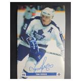 TML Tom Fergus Autographed Large Postcard