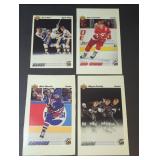 1991-92 Upper Deck Box Bottoms Super Cards x 4