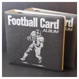 Empty Football Card Album Binders x 2