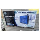 7ft 16 Drawer Blue Tool Chest