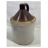 3Gal Stoneware Jug Crock