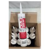 12 Kilz Quick Dry White Caulk Tubes
