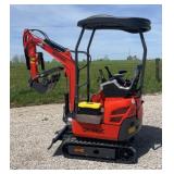 2025 AGT QK18K-C Kubota Diesel Mini Excavator