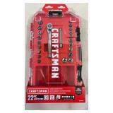 Craftsman 22pc SAE/MM 1/4Dr Tool Set