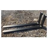 New 60" x 4" Pallet Forks