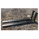 New 60" x 4" Pallet Forks