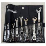 Blackhawk 8pc SAE Flex Head Ratcheting Wrench Set
