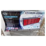 10ft 15 Drawer Red Workbench