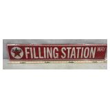 Texaco Metal Sign