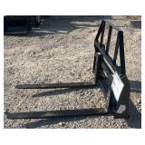 AGT 48in 4000lb Quick Attach Pallet Forks