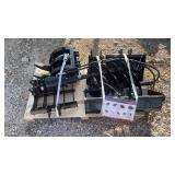AGT Mini Excavator Attachment Set 9 pcs