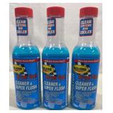 3 Rislone Radiator Cleaner 16oz Bottles