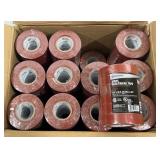 144 Rolls of Brown 3/4" X 66