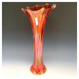Imperial Dark Marigold Morning Glory Funeral Vase