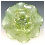 Northwood Lime Green Poppy Show Bowl