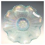 Northwood Ice Blue Heatrs & Flowers Bowl