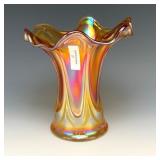 Imperial Marigold Parlor Panels Squatty Vase