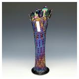 Dugan Electric Purple Big Basketweave Vase