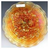 Northwood Marigold Rose Show Plate