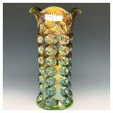 Millersburg Green Rose Columns Vase