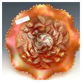 Northwood Dark Marigold Strawberry Bowl