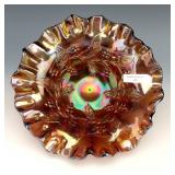 Millersburg Amethyst Holly Bowl