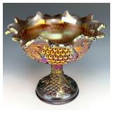 Northwood Lavendar Grape & Cable Large Compote