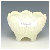 Eda Pearl White Sunk Daisy Rosebowl