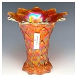Imperial Marigold Lined Lattice Squattey Vase