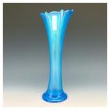 Dugan Celeste Blue Pulled Loop Vase