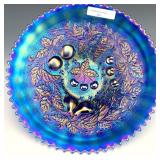 Northwood Blue Three Fruit Plate