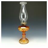 Imperial Marigold Zipper Loop Oil Lamp