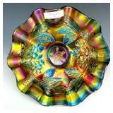 Dugan Electric Purple Dogwood Sprays Bowl