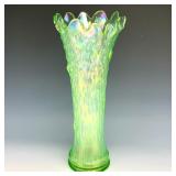 Northwood Ice Green Tree Trunk Funeral Vase
