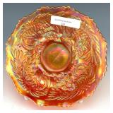 Fenton Marigold Pinecone Plate