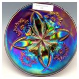 Dugan Amethyst Four Flowers Plate